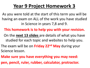 Yr9-assessment-point-3-revision-list-for