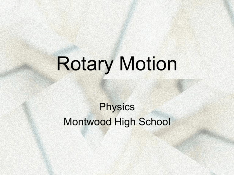 rotary-motion