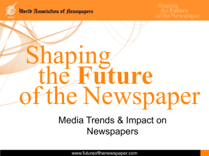 Media Trends Impact on Newspapers
