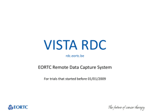 RDC with paper queries_Feb 2014 - Vista RDC