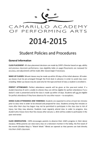 2014-2015 Student Policies and Procedures General Information