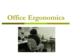 Office Ergonomics - free safety materials!
