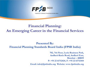 CFP CM Certification versus other Careers in Financial