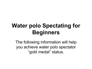 Water polo Spectating for Beginners