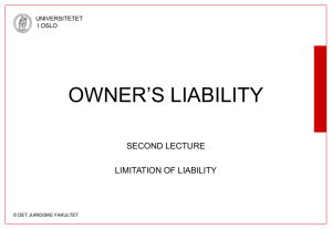 Eve de Coning - Owners liability 2
