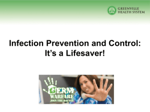 Infection Prevention and Control - Clinical University