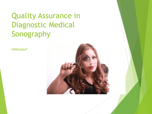 Quality Assurance in Ultrasound
