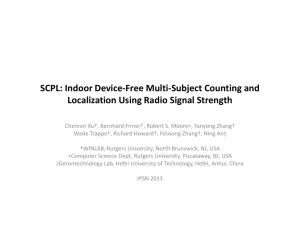 SCPL: Indoor Device-Free Multi-Subject Counting and Localization