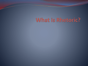 2 What is Rhetoric - Everglades High School