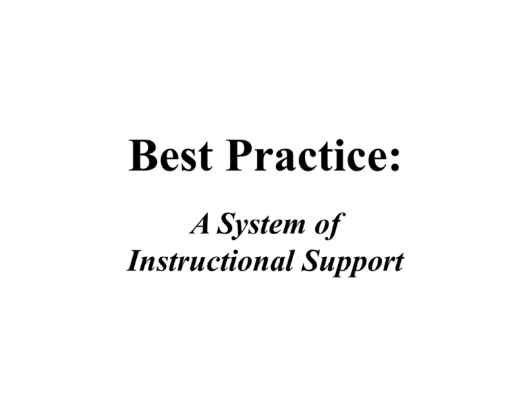 Similar Words To Best Practice