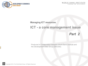 Managing ICT, Part 2