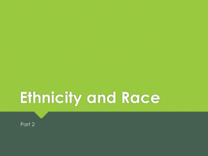 Social Construction of Race