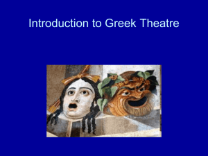 Introduction to Greek Theatre