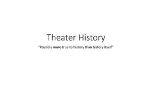 Theater History