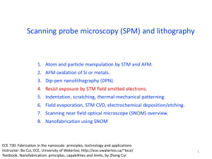 Scanning probe microscopy & lithography_3