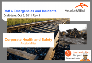 Emergencies & Incidents