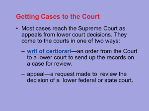 Chapter 12 Supreme Court