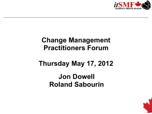 Scope of Change Management?