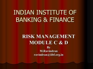 Basel I to Basel II - Indian Institute of Banking & Finance