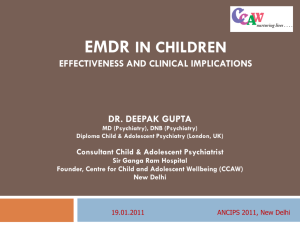EMDR in Trauma: Effectiveness and Clinical