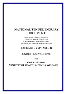 global tender enquiry document