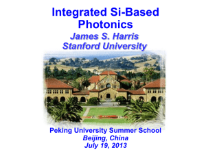 for Ge/SiGe - Silicon Photonics and Microsystems Lab