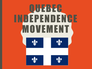 Quebec Independence Movement