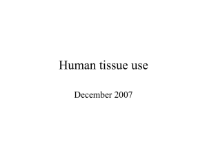 human-tissue-use