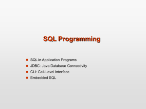 SQL Programming