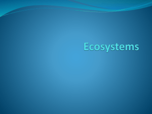Ecosystems - Groby Bio Page
