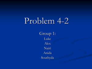 Group 1 Problem 4