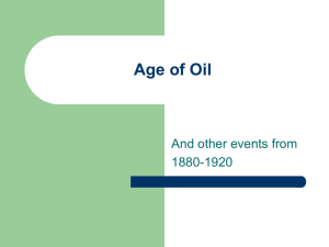 Age of Oil - Killeen ISD