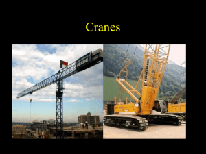 Crane Notes