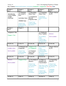 Unit Plan