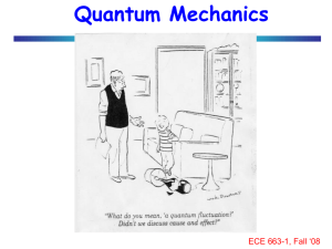 Quantum Mechanics 101