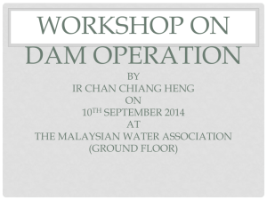 dam - Malaysian Water Association.