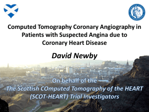 Newby_SCOT-HEART - Clinical Trial Results