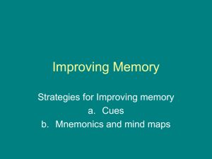 Improving Memory - The Grange School Blogs
