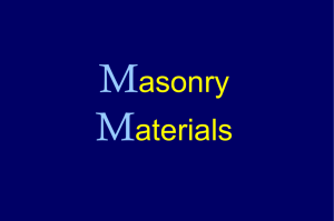 Masonry Presentation