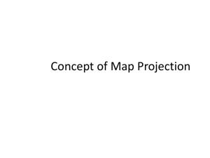 Concept of Map Projection