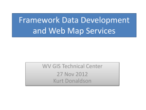 WV Framework Data Report - West Virginia GIS Technical Center