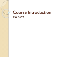 Course Introduction - Spectrum