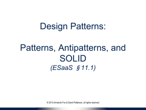 Intro to Design Patterns