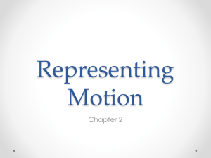 Representing Motion PowerPoint