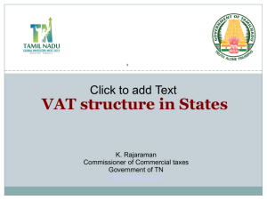 GIM presentation on VAT by states