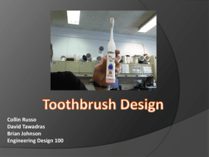 Toothbrush .PPT - Personal.psu.edu