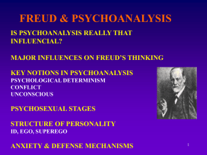 freud&psychoanalysis