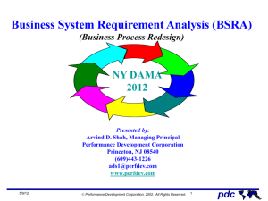 Performance Development Corporation - DAMA