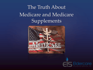 What is Medicare??? - Eldercare Insurance Services