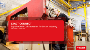 Supply Chain Collaboration for Smart Industry